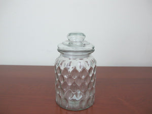 Medium Glass Jar Bee Hive Design - HouzeCart