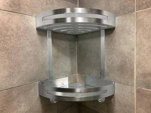 Aluminium 2 level Bathroom Corner - HouzeCart