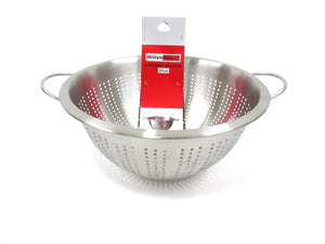 Stainless Steel punching colander; 27 cm - HouzeCart