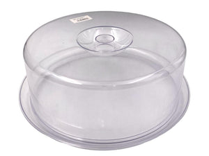 Large Polycarbonate Cake Holder with Cover 32 cm x 13