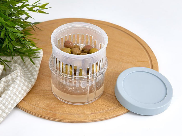 Olive Saver Box with Strainer 0.55 L