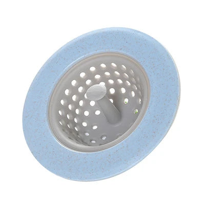 Silicone Sink Strainer with Plastic Blue | at Home