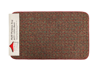 Multi purpose rug with latex back 75x45 cm - HouzeCart